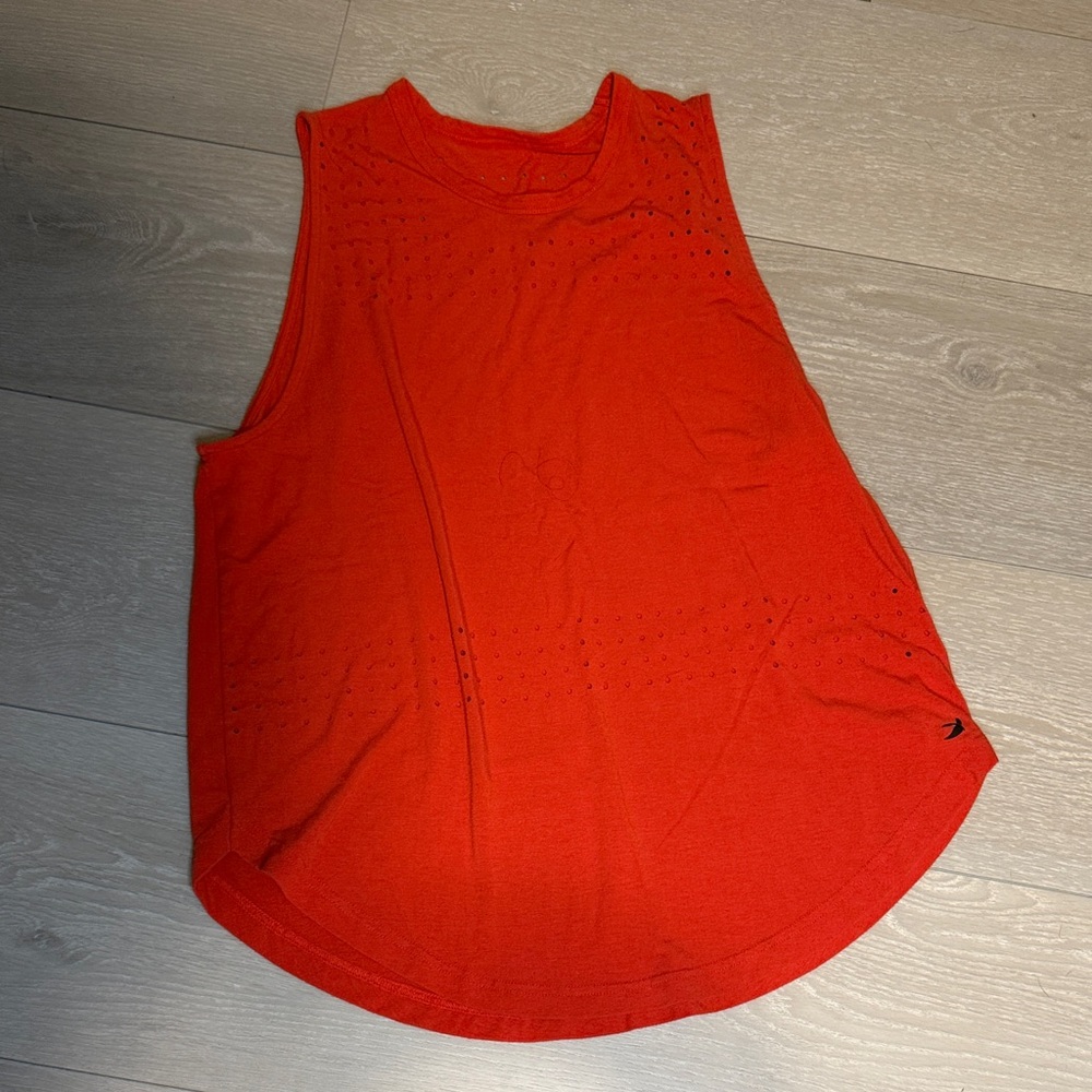 Women's Sleeveless Red Top